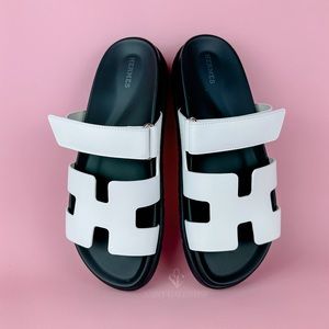 Hermes Chypre Blanc Size 41